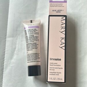 Mary Kay Timewise Matte-Wear Liquid Foundation in Beige 6 Color